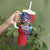 Costa Rica Independence Day Tumbler With Handle 204 Years Of Freedom - Wonder Print Shop