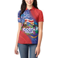 Costa Rica Independence Day Women Polo Shirt 204 Years Of Freedom - Wonder Print Shop