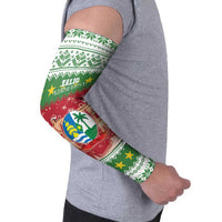 Suriname Christmas Arm Sleeves Coat Of Arms Zalig Kersfeest - Wonder Print Shop