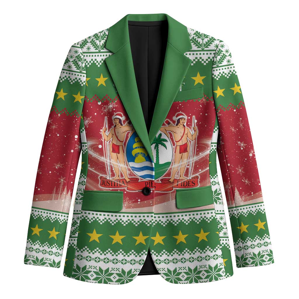 Suriname Christmas Blazer Coat Of Arms Zalig Kersfeest - Wonder Print Shop