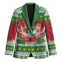 Suriname Christmas Blazer Coat Of Arms Zalig Kersfeest - Wonder Print Shop