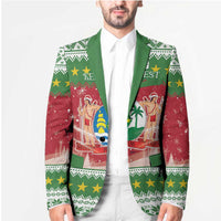 Suriname Christmas Blazer Coat Of Arms Zalig Kersfeest - Wonder Print Shop