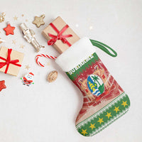 Suriname Christmas Stocking Coat Of Arms Zalig Kersfeest - Wonder Print Shop