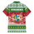 Suriname Christmas Family Matching Long Sleeve Bodycon Dress and Hawaiian Shirt Coat Of Arms Zalig Kersfeest - Wonder Print Shop