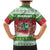Suriname Christmas Family Matching Mermaid Dress and Hawaiian Shirt Coat Of Arms Zalig Kersfeest - Wonder Print Shop