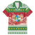 Suriname Christmas Family Matching Mermaid Dress and Hawaiian Shirt Coat Of Arms Zalig Kersfeest - Wonder Print Shop