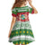 Suriname Christmas Family Matching Off Shoulder Maxi Dress and Hawaiian Shirt Coat Of Arms Zalig Kersfeest - Wonder Print Shop