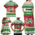 Suriname Christmas Family Matching Off Shoulder Maxi Dress and Hawaiian Shirt Coat Of Arms Zalig Kersfeest - Wonder Print Shop