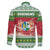 Suriname Christmas Family Matching Off Shoulder Short Dress and Hawaiian Shirt Coat Of Arms Zalig Kersfeest - Wonder Print Shop