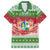 Suriname Christmas Family Matching Short Sleeve Bodycon Dress and Hawaiian Shirt Coat Of Arms Zalig Kersfeest - Wonder Print Shop