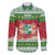 Suriname Christmas Family Matching Short Sleeve Bodycon Dress and Hawaiian Shirt Coat Of Arms Zalig Kersfeest - Wonder Print Shop