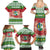 Suriname Christmas Family Matching Summer Maxi Dress and Hawaiian Shirt Coat Of Arms Zalig Kersfeest - Wonder Print Shop