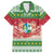 Suriname Christmas Family Matching Summer Maxi Dress and Hawaiian Shirt Coat Of Arms Zalig Kersfeest - Wonder Print Shop