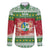 Suriname Christmas Family Matching Summer Maxi Dress and Hawaiian Shirt Coat Of Arms Zalig Kersfeest - Wonder Print Shop
