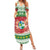 Suriname Christmas Family Matching Summer Maxi Dress and Hawaiian Shirt Coat Of Arms Zalig Kersfeest - Wonder Print Shop