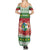 Suriname Christmas Family Matching Summer Maxi Dress and Hawaiian Shirt Coat Of Arms Zalig Kersfeest - Wonder Print Shop