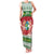 Suriname Christmas Family Matching Tank Maxi Dress and Hawaiian Shirt Coat Of Arms Zalig Kersfeest - Wonder Print Shop