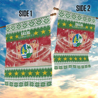 Suriname Christmas Garden Flag Coat Of Arms Zalig Kersfeest - Wonder Print Shop