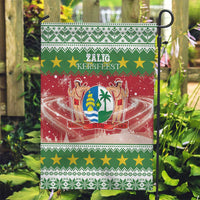 Suriname Christmas Garden Flag Coat Of Arms Zalig Kersfeest - Wonder Print Shop
