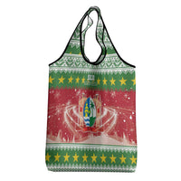 Suriname Christmas Grocery Bag Coat Of Arms Zalig Kersfeest - Wonder Print Shop