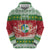 Suriname Christmas Hoodie Coat Of Arms Zalig Kersfeest - Wonder Print Shop