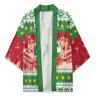 Suriname Christmas Kimono Coat Of Arms Zalig Kersfeest - Wonder Print Shop