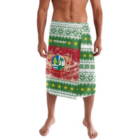 Suriname Christmas Lavalava Coat Of Arms Zalig Kersfeest - Wonder Print Shop