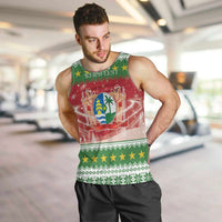 Suriname Christmas Men Tank Top Coat Of Arms Zalig Kersfeest - Wonder Print Shop