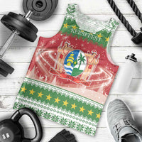 Suriname Christmas Men Tank Top Coat Of Arms Zalig Kersfeest - Wonder Print Shop