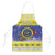 United States Virgin Islands Christmas Apron Coat Of Arms With Poinsettia - Wonder Print Shop
