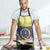 United States Virgin Islands Christmas Apron Coat Of Arms With Poinsettia - Wonder Print Shop