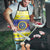 United States Virgin Islands Christmas Apron Coat Of Arms With Poinsettia - Wonder Print Shop