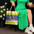 United States Virgin Islands Christmas Tote Bag Coat Of Arms With Poinsettia - Wonder Print Shop