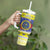 United States Virgin Islands Christmas Tumbler With Handle Coat Of Arms With Poinsettia - Wonder Print Shop