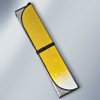 Turks And Caicos Islands Christmas Auto Sun Shade Coquette Bow With Coat Of Arms - Wonder Print Shop