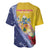 Turks And Caicos Islands Christmas Baseball Jersey Coquette Bow With Coat Of Arms - Wonder Print Shop