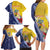Turks And Caicos Islands Christmas Family Matching Long Sleeve Bodycon Dress and Hawaiian Shirt Coquette Bow With Coat Of Arms - Wonder Print Shop