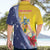 Turks And Caicos Islands Christmas Hawaiian Shirt Coquette Bow With Coat Of Arms - Wonder Print Shop