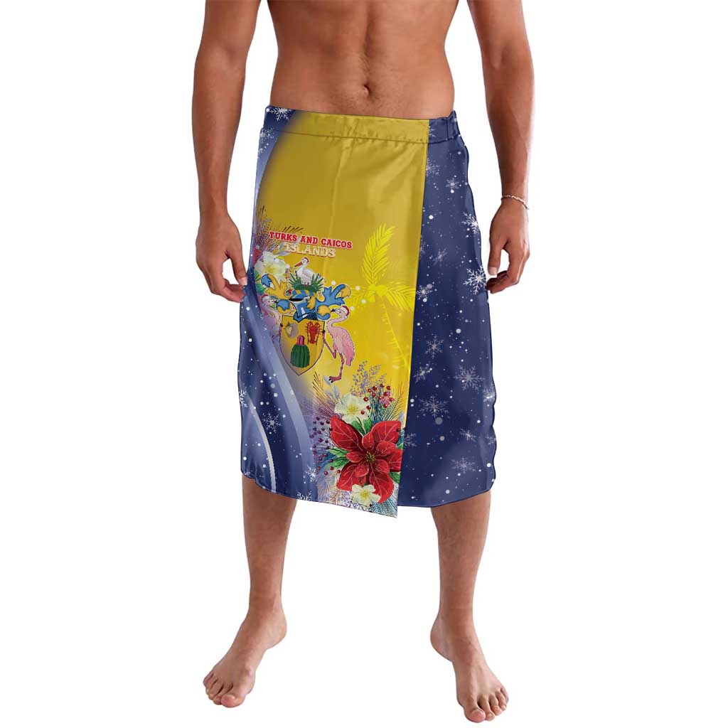 Turks And Caicos Islands Christmas Lavalava Coquette Bow With Coat Of Arms - Wonder Print Shop