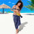 Turks And Caicos Islands Christmas Sarong Coquette Bow With Coat Of Arms - Wonder Print Shop