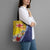 Turks And Caicos Islands Christmas Tote Bag Coquette Bow With Coat Of Arms - Wonder Print Shop