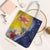 Turks And Caicos Islands Christmas Tote Bag Coquette Bow With Coat Of Arms - Wonder Print Shop