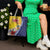 Turks And Caicos Islands Christmas Tote Bag Coquette Bow With Coat Of Arms - Wonder Print Shop