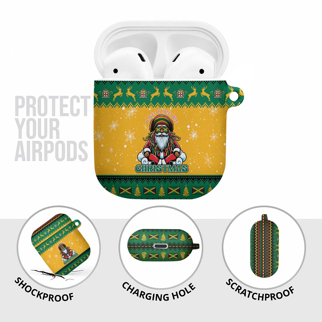 Jamaica Christmas AirPods Case Have Ah Irie Irie Christmas - Wonder Print Shop
