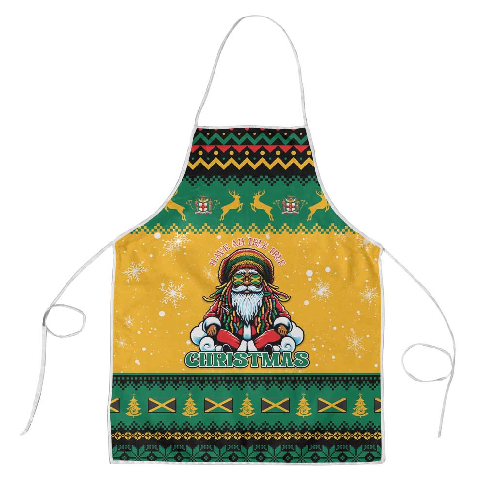 Jamaica Christmas Apron Have Ah Irie Irie Christmas - Wonder Print Shop