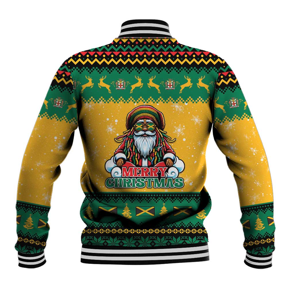 Jamaica Christmas Baseball Jacket Have Ah Irie Irie Christmas - Wonder Print Shop