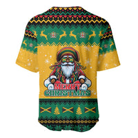Jamaica Christmas Baseball Jersey Have Ah Irie Irie Christmas - Wonder Print Shop