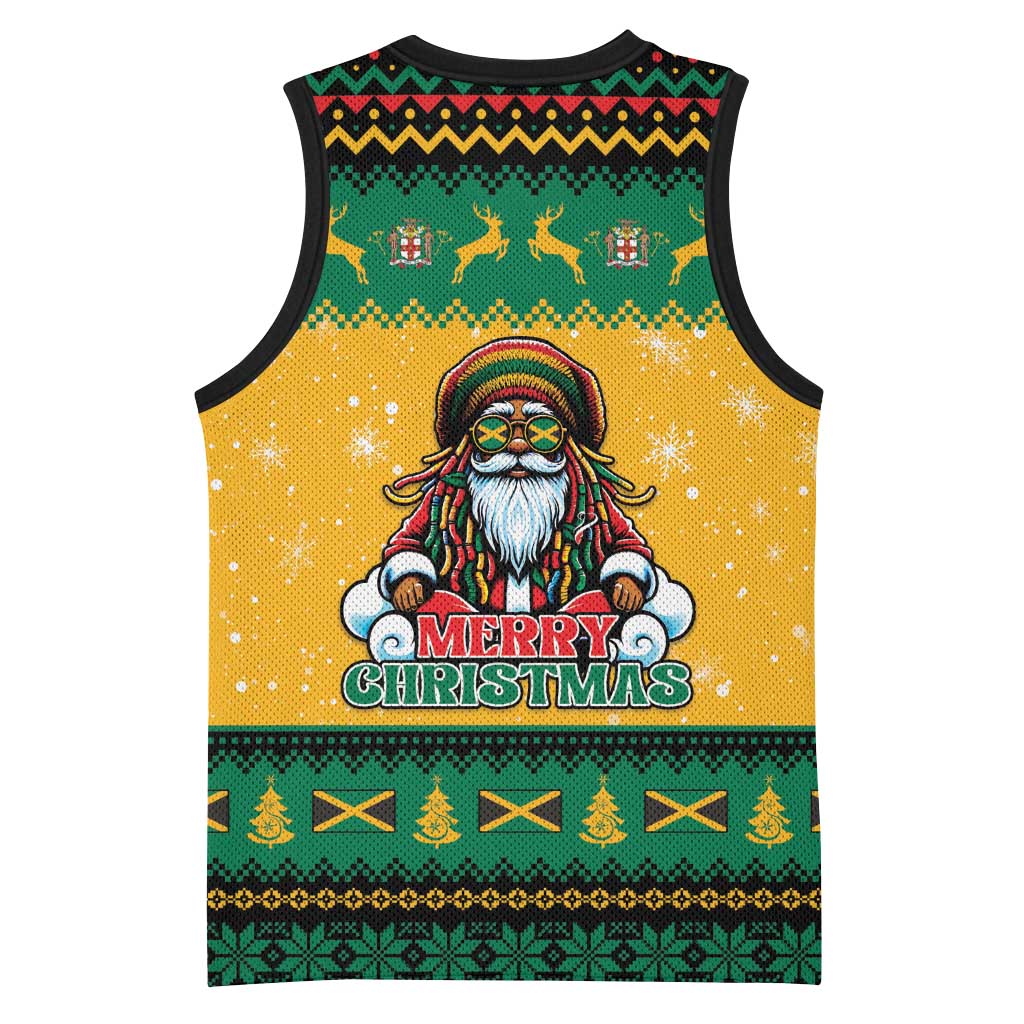 Jamaica Christmas Basketball Jersey Have Ah Irie Irie Christmas - Wonder Print Shop