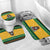 Jamaica Christmas Bathroom Set Have Ah Irie Irie Christmas - Wonder Print Shop
