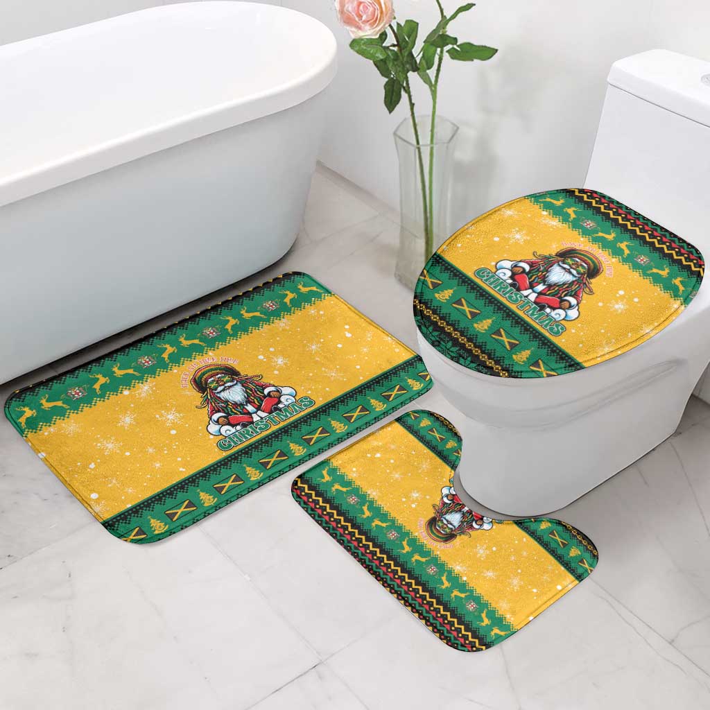 Jamaica Christmas Bathroom Set Have Ah Irie Irie Christmas - Wonder Print Shop